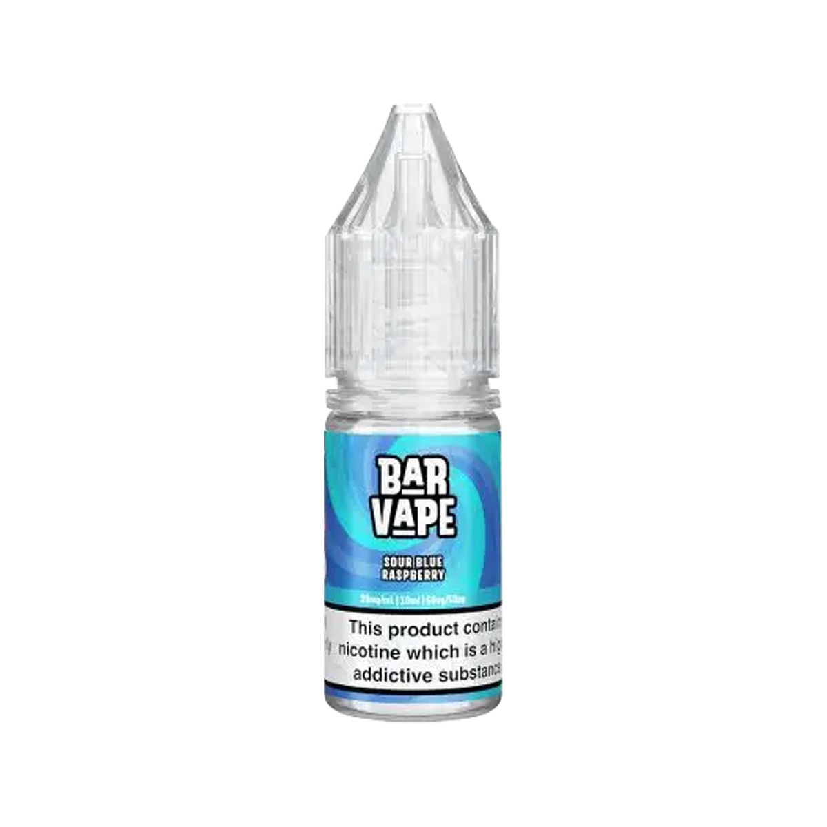 Sour Blue Raspberry Nic Salt by Bar Vape