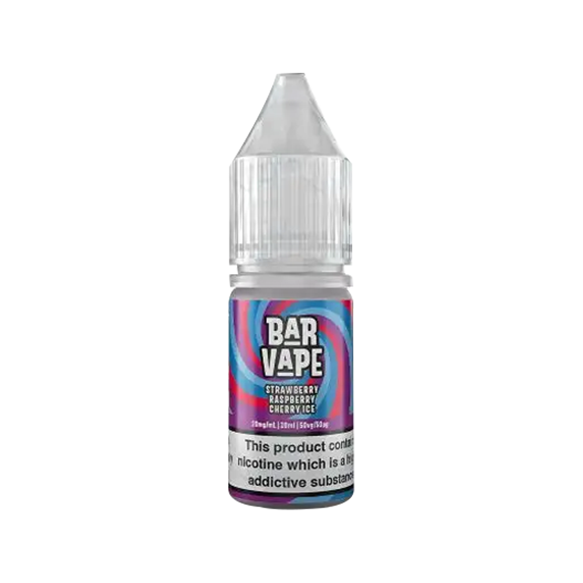 Straw Rasp Cherry Ice Nic Salt by Bar Vape
