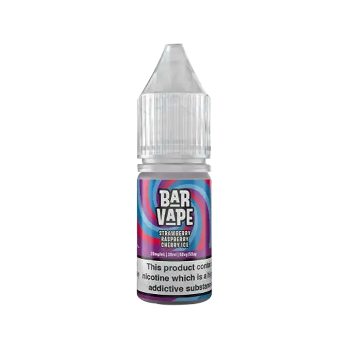 Straw Rasp Cherry Ice Nic Salt by Bar Vape
