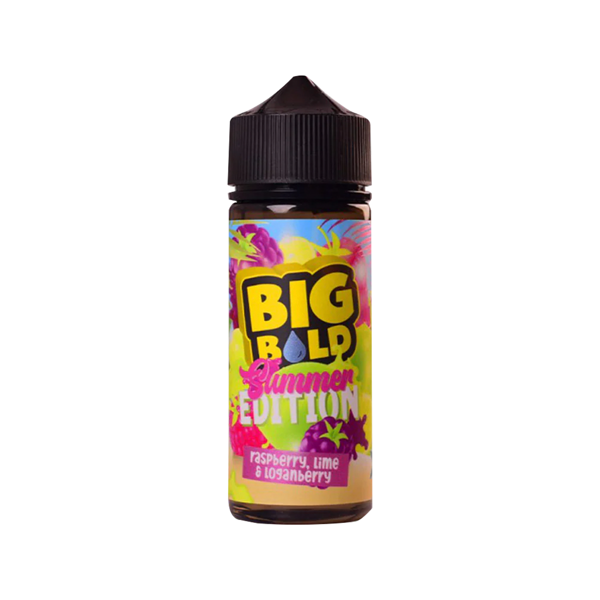 Raspberry, Lime & Loganberry 100ml Shortfill by Big Bold