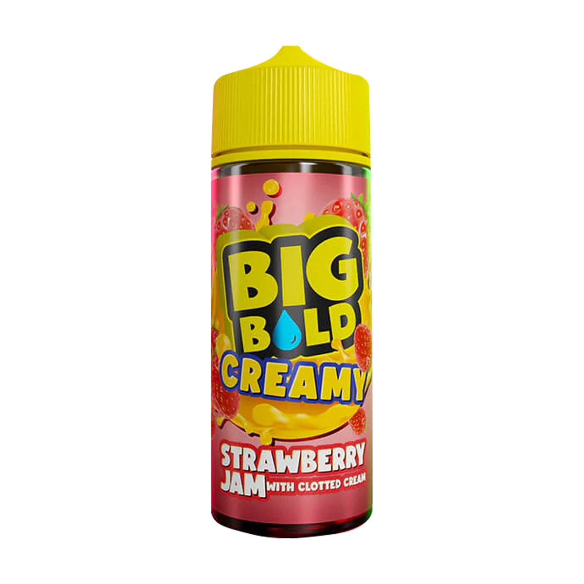 Strawberry Jam & Clotted Cream 100ml Shortfill by Big Bold