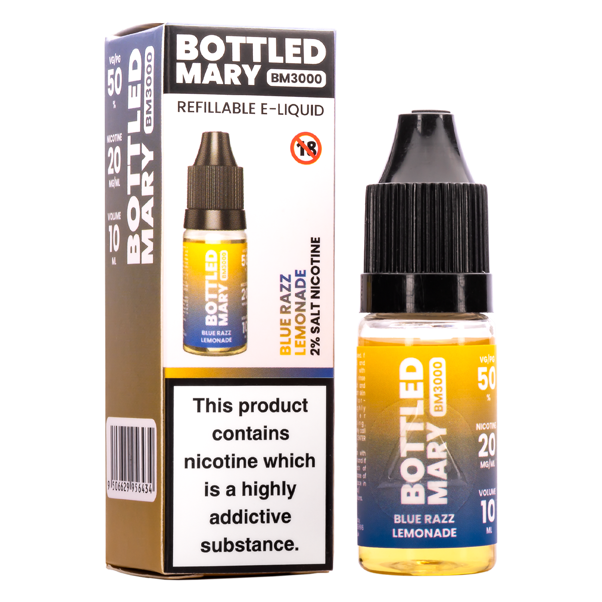 Blue Razz Lemonade by Bottled Mary