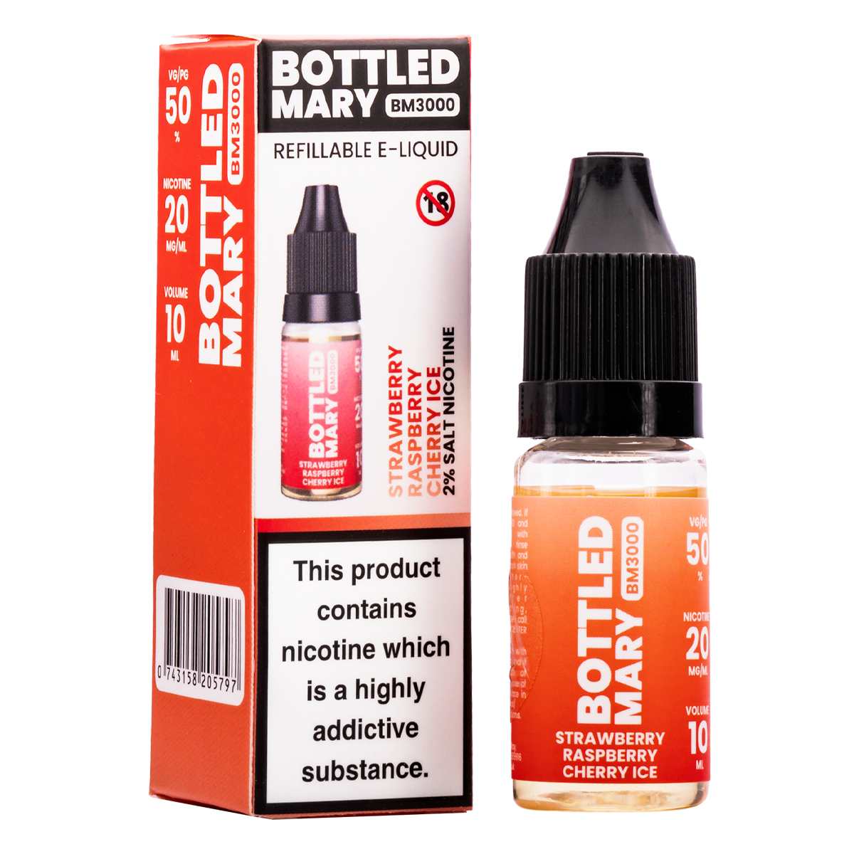 Strawberry Raspberry Cherry Ice by Bottled Mary
