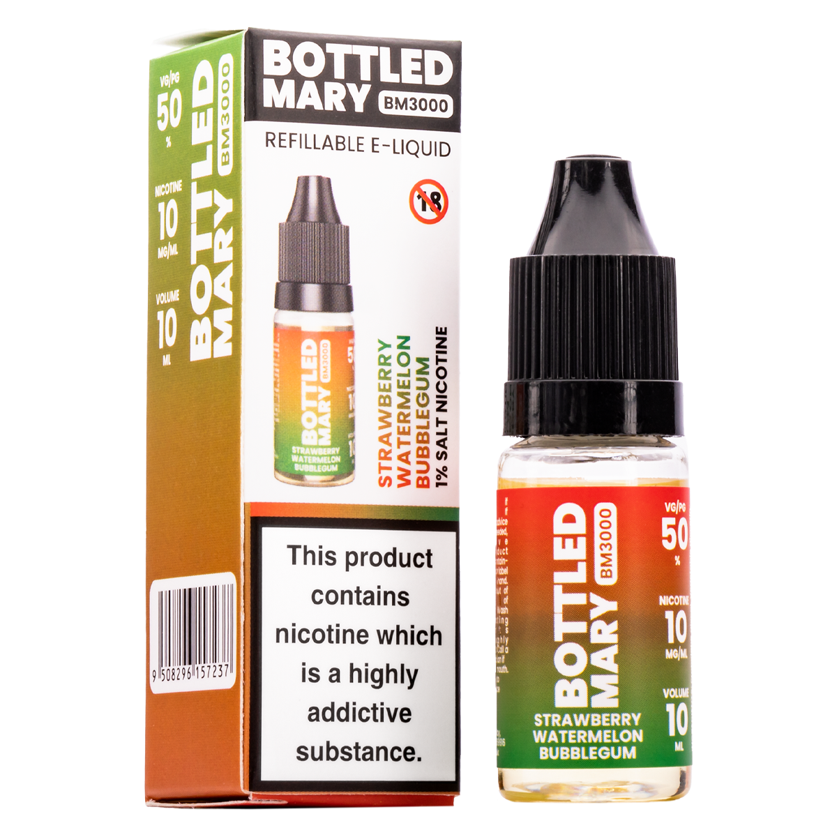 Strawberry Watermelon Bubblegum by Bottled Mary