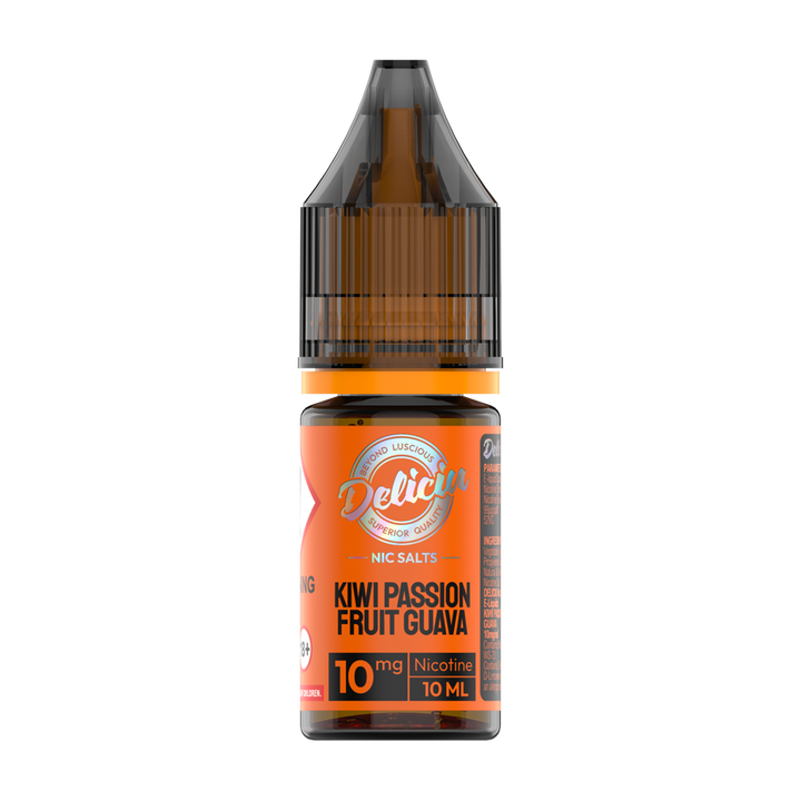 Kiwi Passion Fruit Guava Nic Salt by Deliciu 10ml