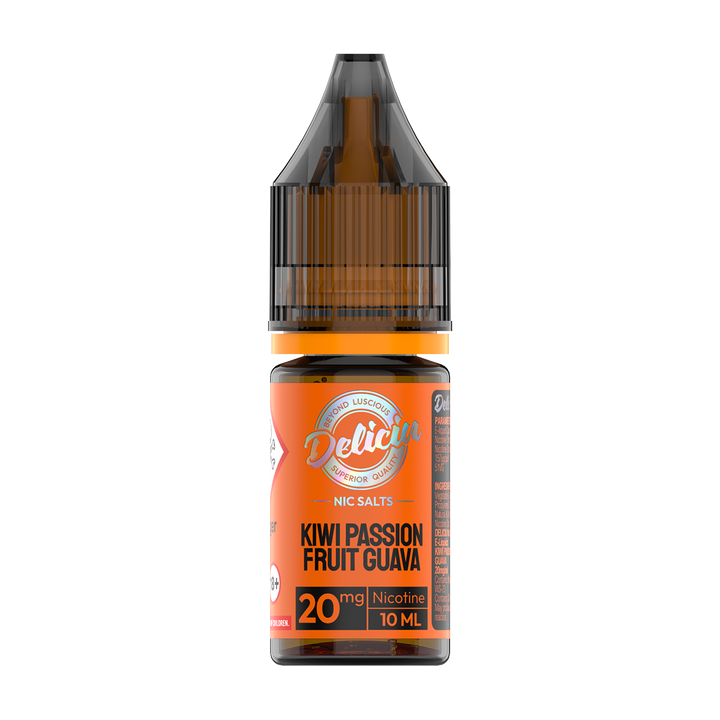 Kiwi Passion Fruit Guava Nic Salt by Deliciu 10ml