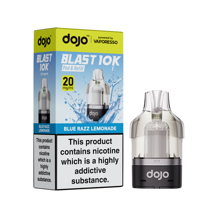 Blue Razz Lemonade Dojo Blast 10K Refill Pack