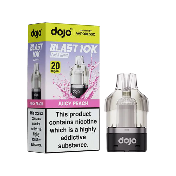 Juicy Peach Dojo Blast 10K Refill Pack