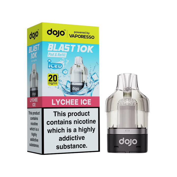 Lychee Ice Dojo Blast 10K Refill Pack
