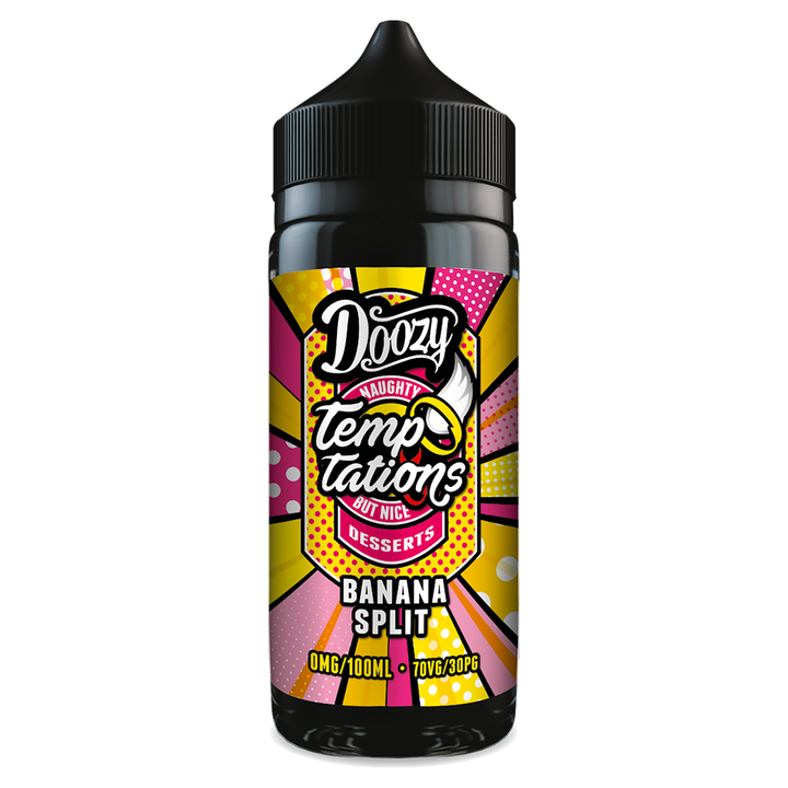 Banana Split Shortfill by Doozy Temptations 100ml