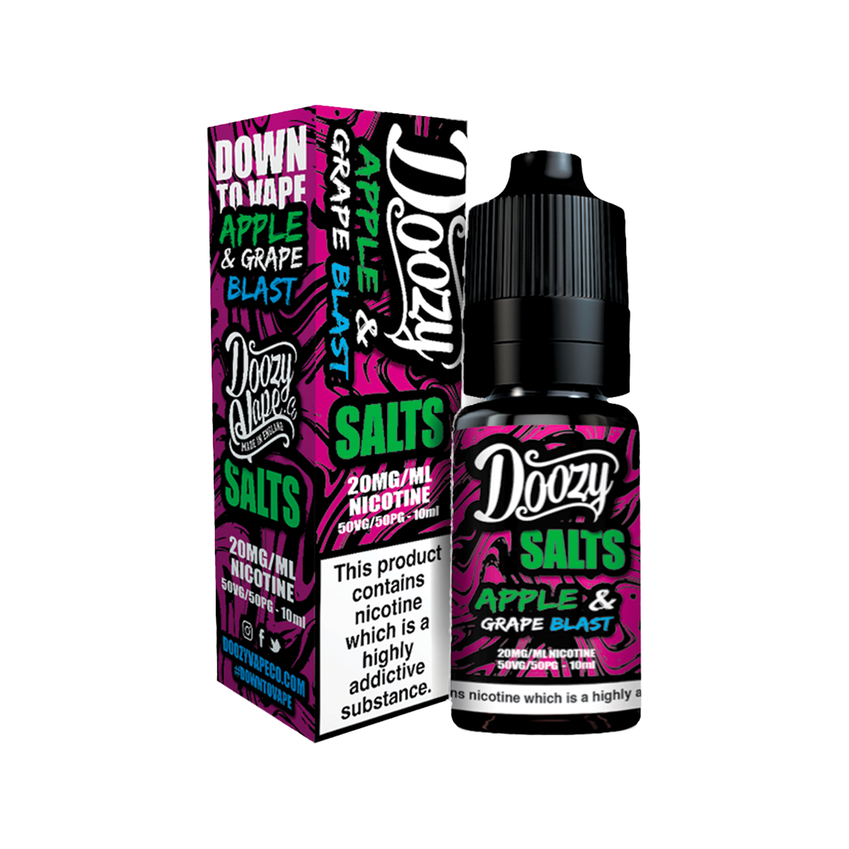 Apple & Grape Blast by Doozy Salts