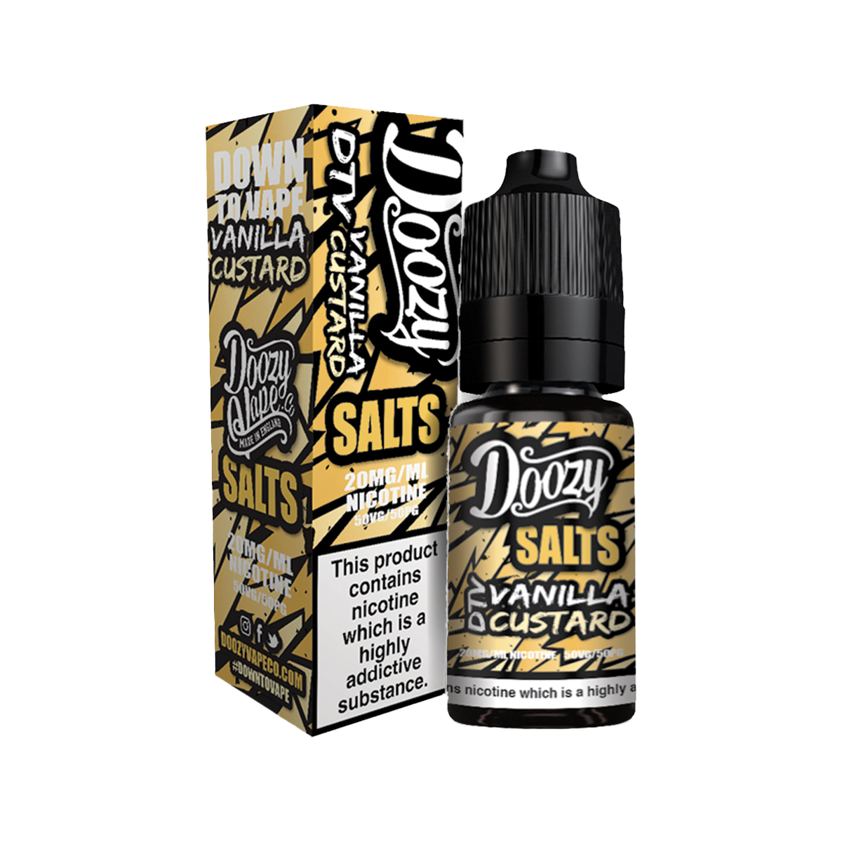 Vanilla Custard by Doozy Salts
