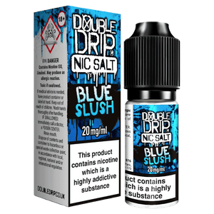 Blue Slush Nic Salt by Double Drip 10ml