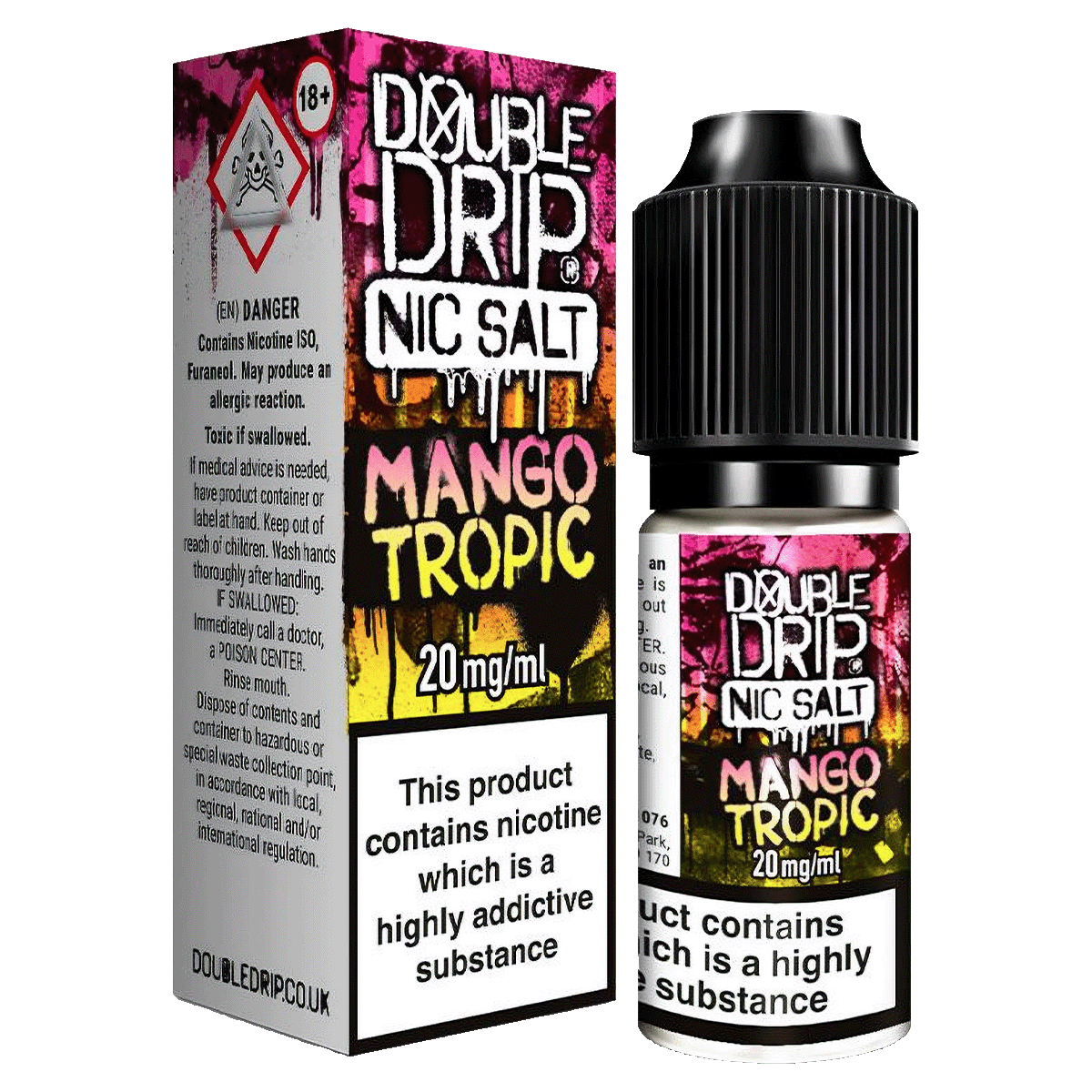 Mango Tropic Nic Salt by Double Drip 10ml - 10mg