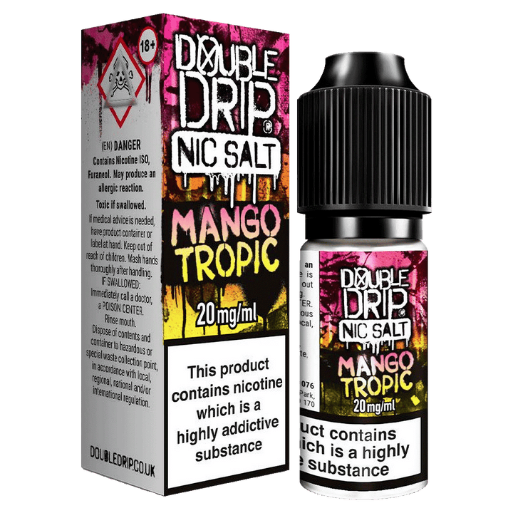 Mango Tropic Nic Salt by Double Drip 10ml - 10mg