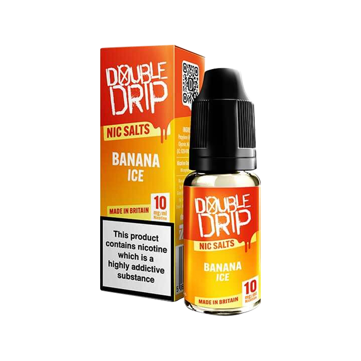 Banana Ice Nic Salt by Double Drip