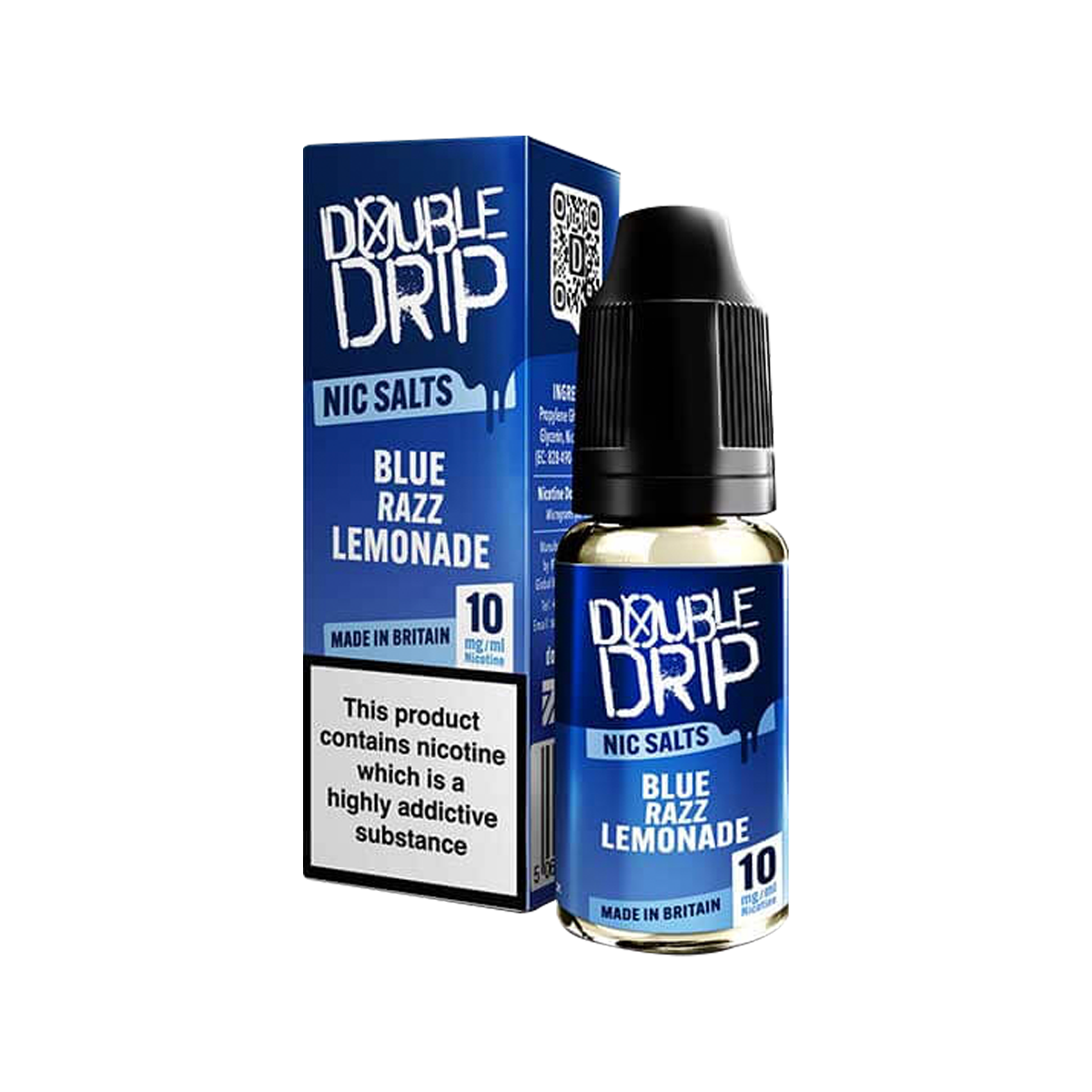 Blue Razz Lemonade Nic Salt by Double Drip