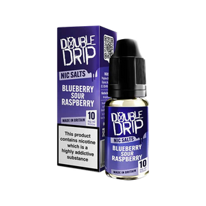 Blueberry Sour Raspberry Nic Salt by Double Drip
