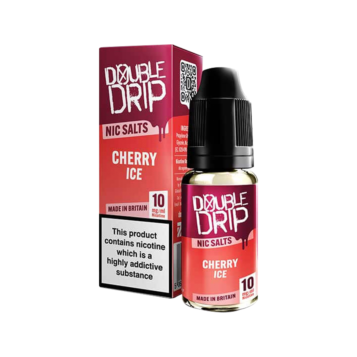 Cherry Ice Nic Salt by Double Drip