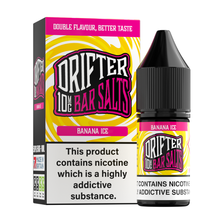 Banana Ice Nic Salt by Drifter Bar Salts 10ml