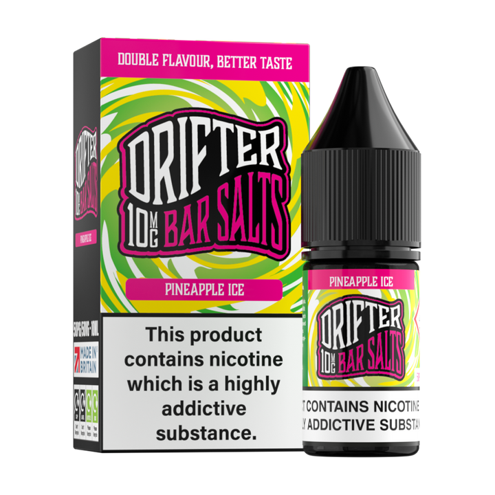 Pineapple Ice Nic Salt by Drifter Bar Salts 10ml