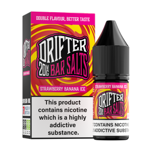 Strawberry Banana Ice Nic Salt by Drifter Bar Salts 10ml