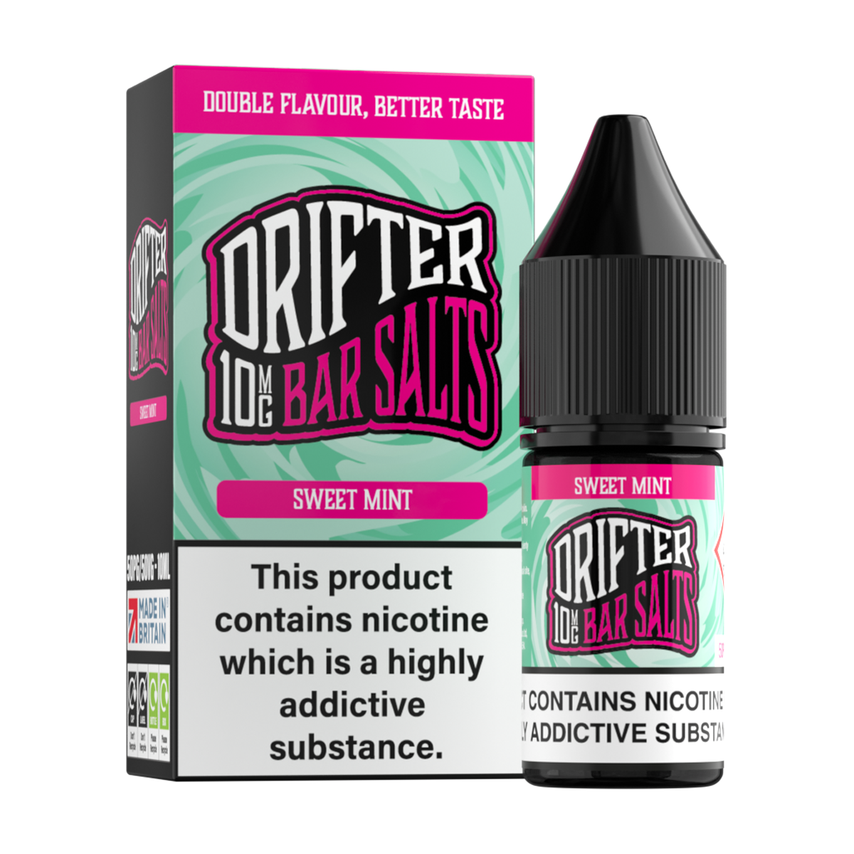 Sweet Mint Nic Salt by Drifter Bar Salts 10ml