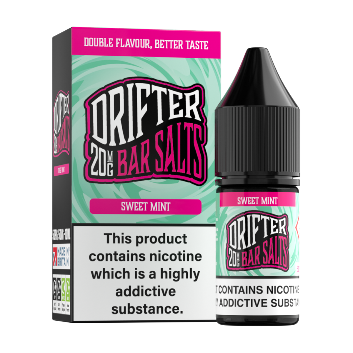 Sweet Mint Nic Salt by Drifter Bar Salts 10ml