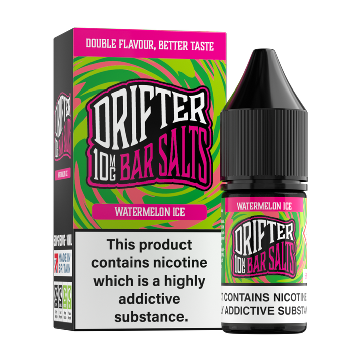 Watermelon Ice Nic Salt by Drifter Bar Salts 10ml