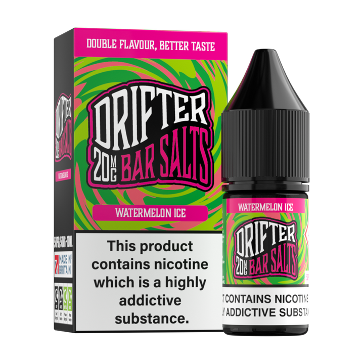 Watermelon Ice Nic Salt by Drifter Bar Salts 10ml