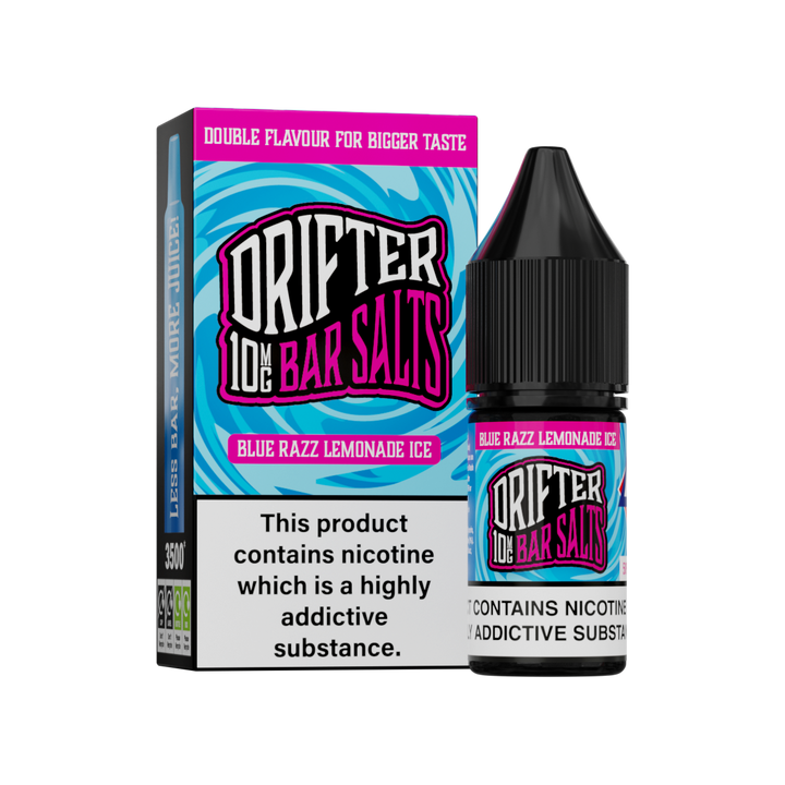 Blue Razz Lemonade Ice Nic Salt by Drifter Bar Salts 10ml