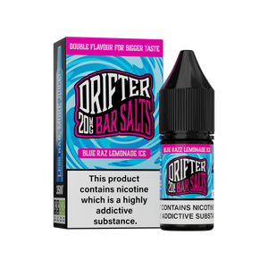 Blue Razz Lemonade Ice Nic Salt by Drifter Bar Salts 10ml