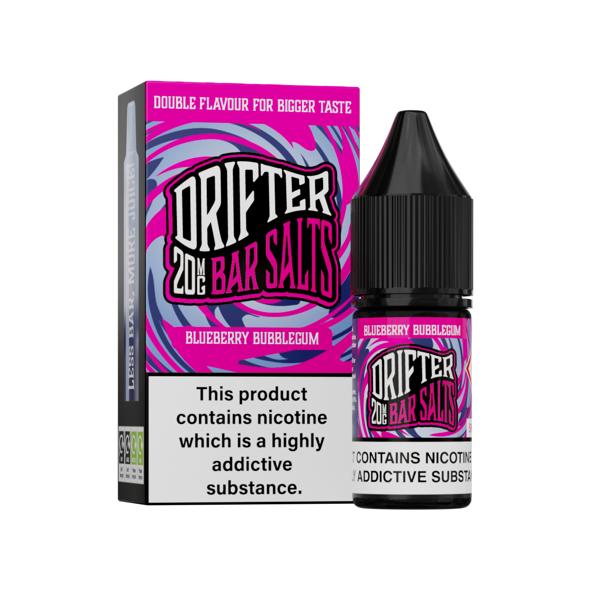 Blueberry Bubblegum Nic Salt by Drifter Bar Salts 10ml