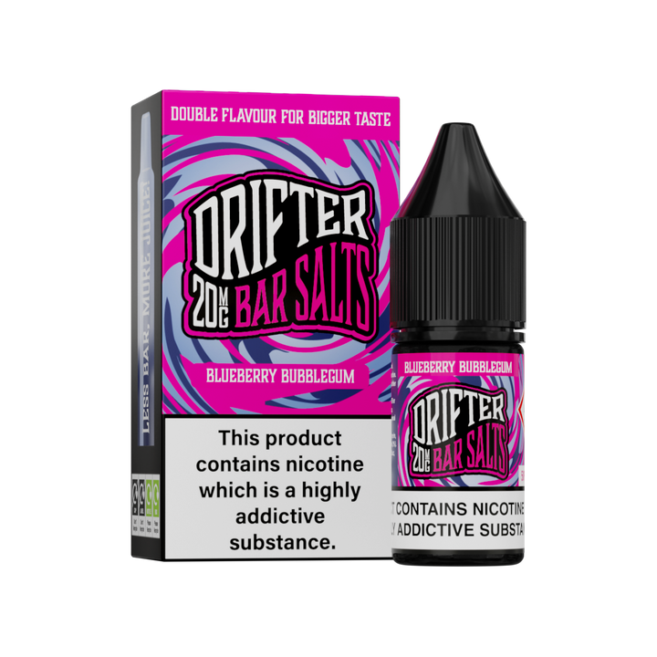 Blueberry Bubblegum Nic Salt by Drifter Bar Salts 10ml