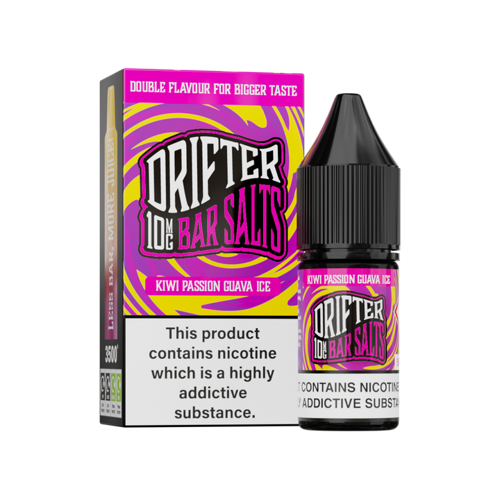 Kiwi Passion Guava Ice Nic Salt by Drifter Bar Salts 10ml