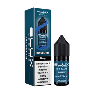 Blueberry Nic Salt by Elux 10ml