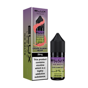 Grape Gummy Bear Nic Salt by Elux 10ml