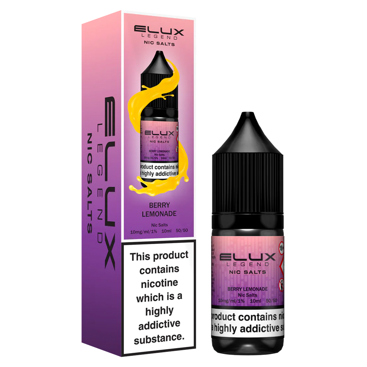 Berry Lemonade Nic Salt by Elux 10ml
