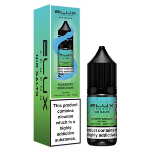 Blueberry Bubblegum Nic Salt by Elux 10ml