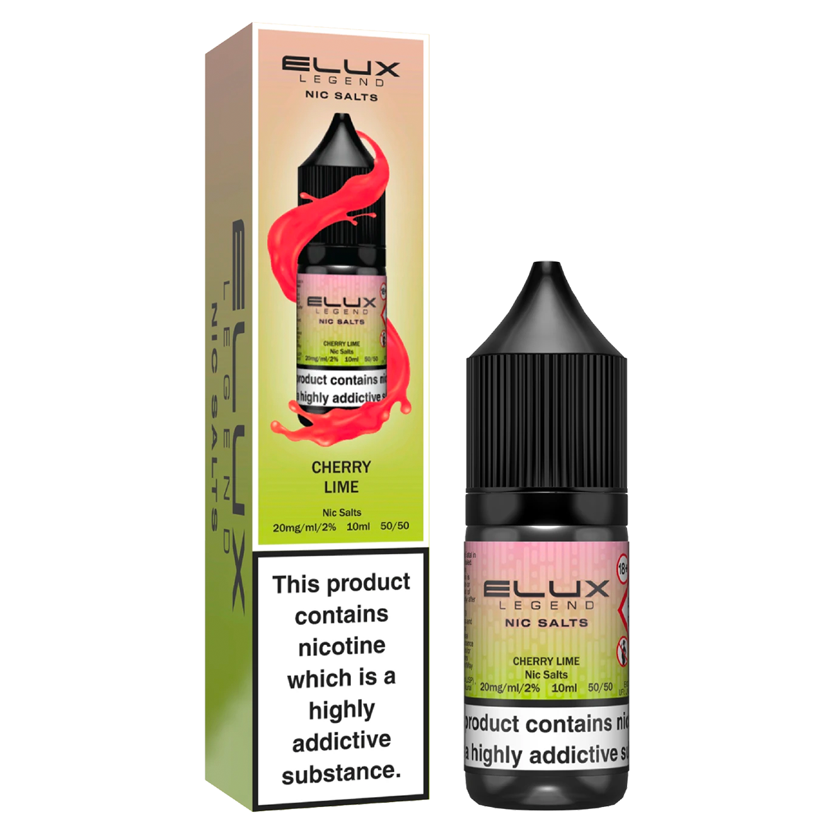 Cherry Lime Nic Salt by Elux 10ml