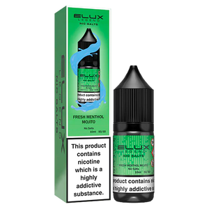Fresh Menthol Majito Nic Salt by Elux 10ml