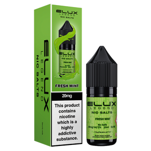 Fresh Mint Nic Salt by Elux 10ml