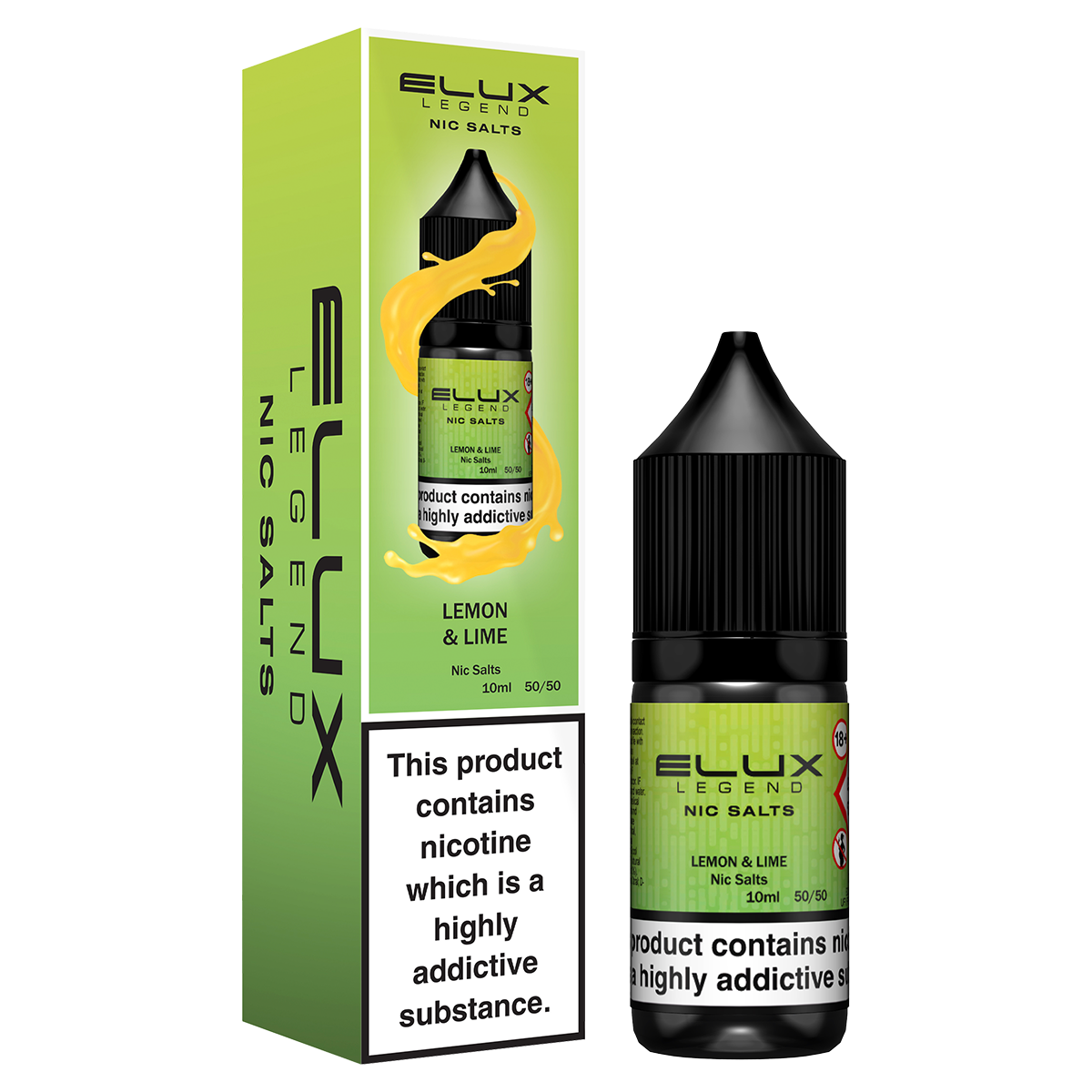 Lemon and Lime Nic Salt by Elux 10ml