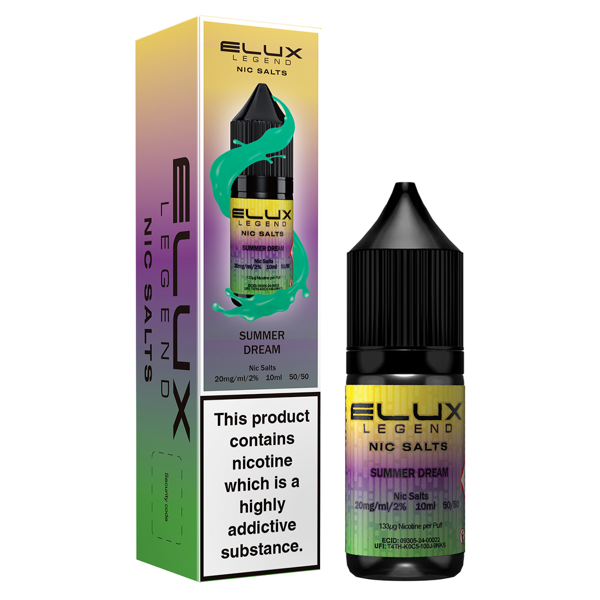 Summer Dream Nic Salt by Elux 10ml