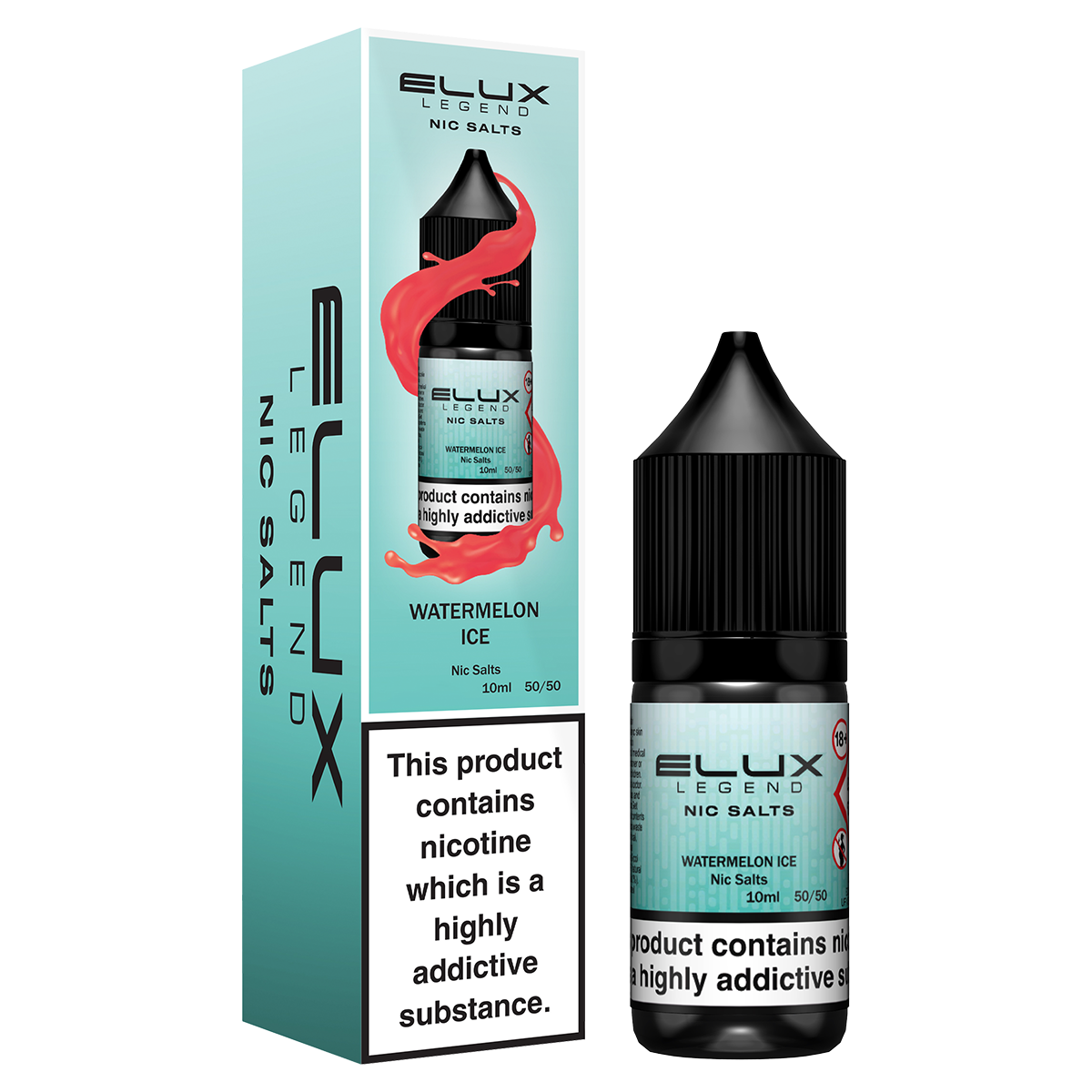 Watermelon Ice Nic Salt by Elux 10ml