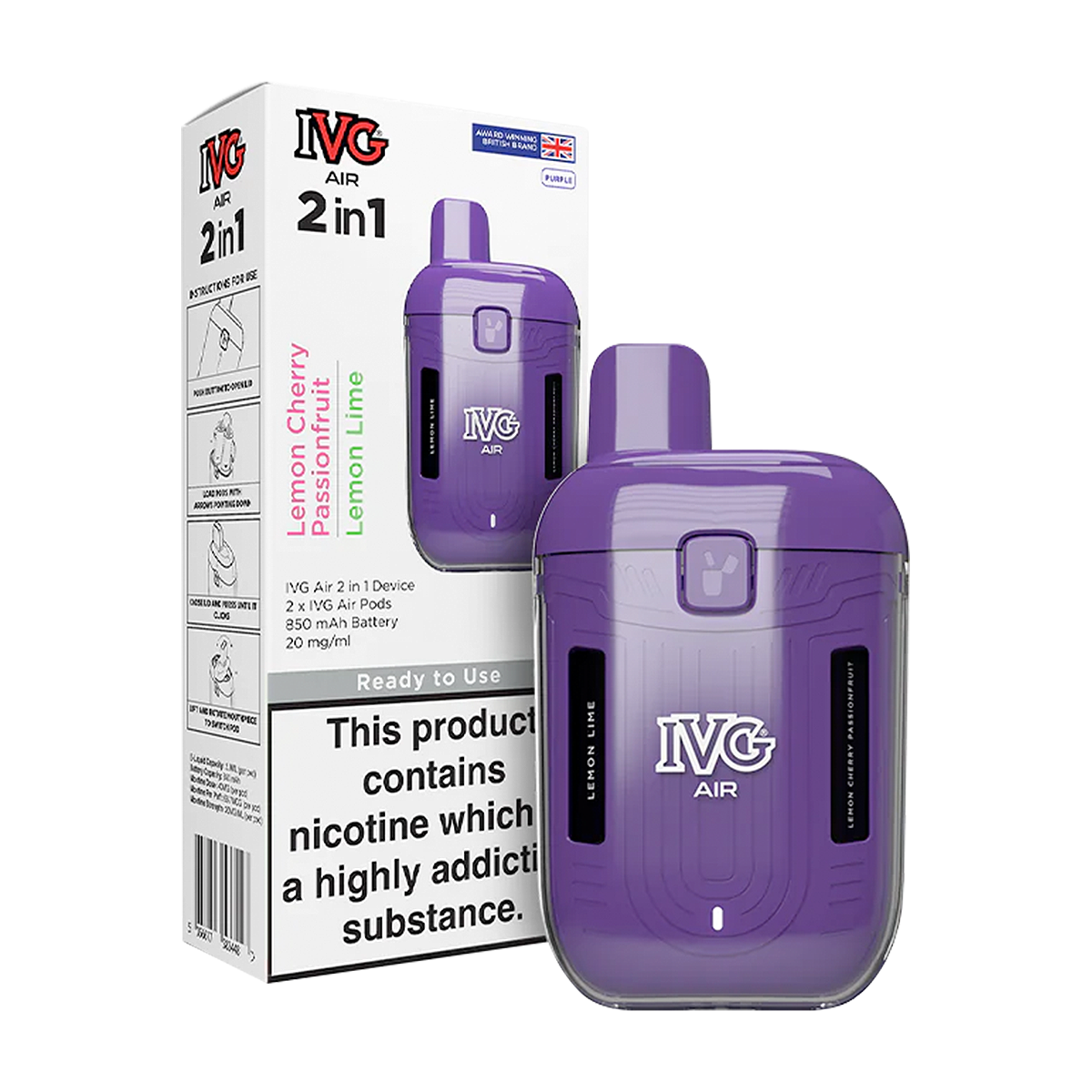 IVG Air 2 in 1 Vape Kit