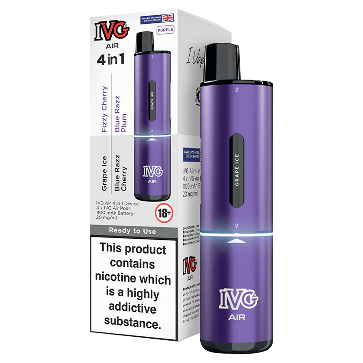IVG Air 4 in 1 Vape Kit
