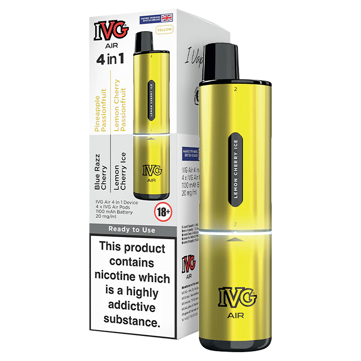 IVG Air 4 in 1 Vape Kit