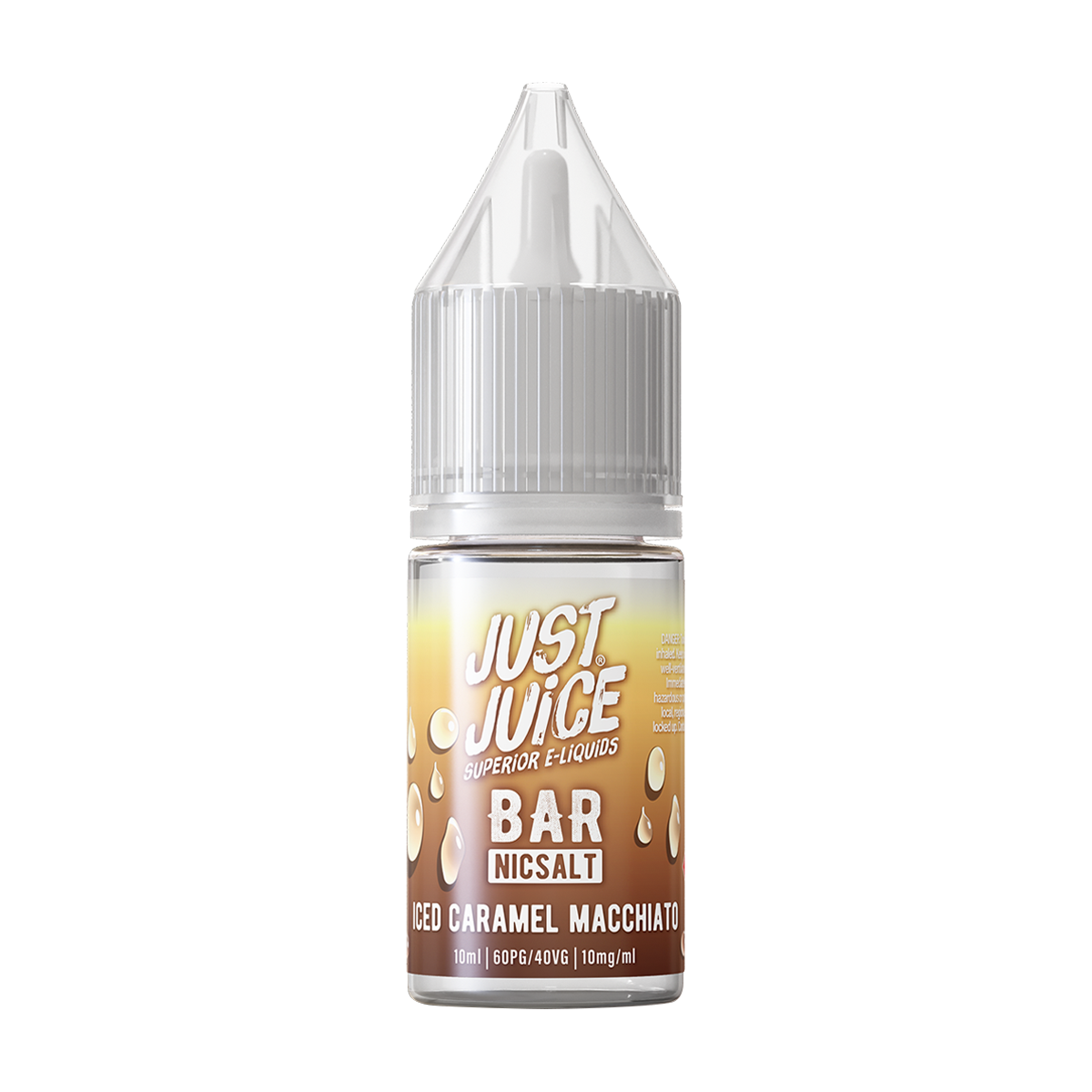 Iced Caramel Macchiato Nic Salt by Just Juice Bar
