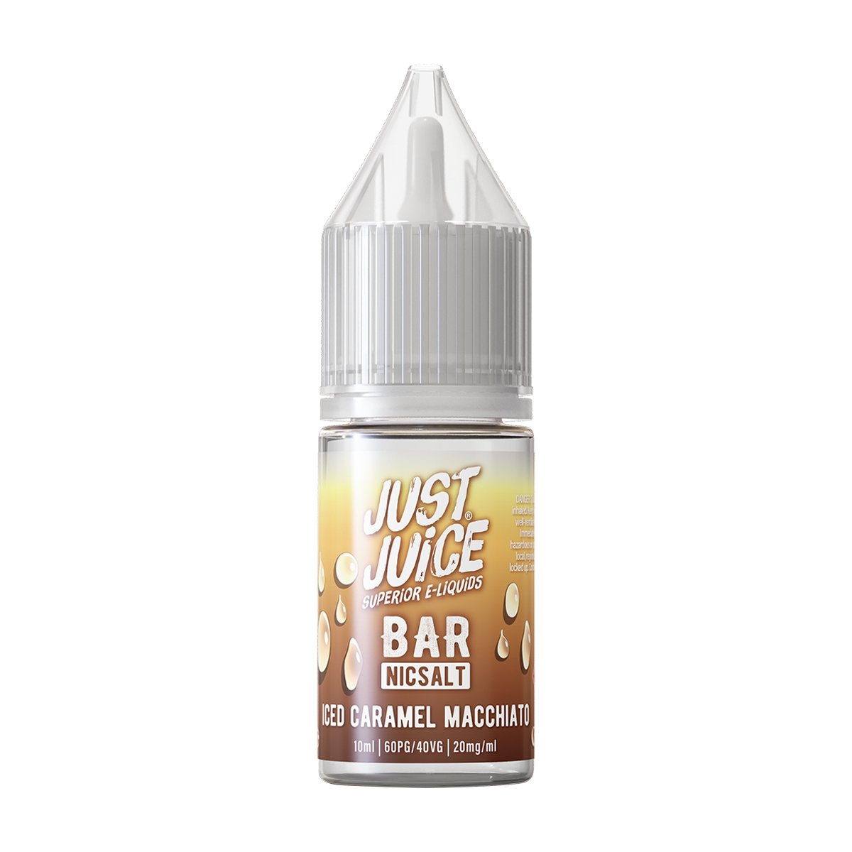 Iced Caramel Macchiato Nic Salt by Just Juice Bar